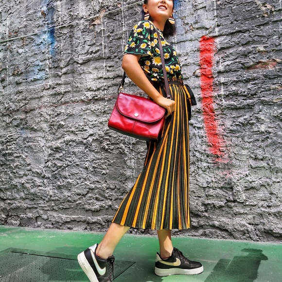 Pleated wide leg pants - Picture 5 of 7